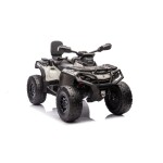 Mamido Dětská elektrická čtyřkolka Can-Am Outlander ATV šedá