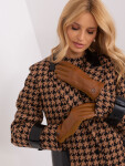 Dámské rukavice AT RK 239801.11 světle hnědá - Fashion Classic S/M