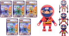 Figurka Ninja lezoucí po skle - Johntoy