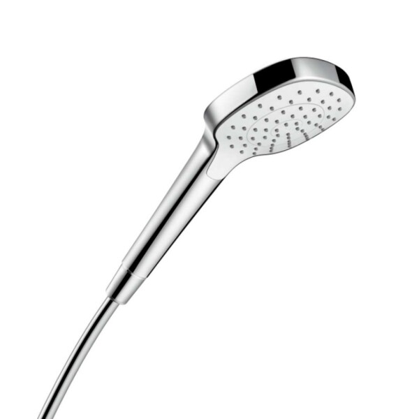 HANSGROHE - Croma Select E Sprchová hlavice, EcoSmart, bílá/chrom 26816400