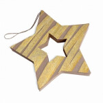 Dekorace z paper maché - Hvězda