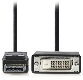 Nedis redukce DisplayPort - DVI-D černá / Redukce / DisplayPort - 24+1pinová DVI-D / 2 m (CCGL37200BK20)