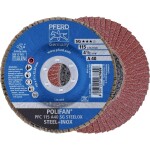 PFERD 67649115 PFF 115 A 120 PSF STEELOX vějířovitý brusný kotouč Průměr 115 mm Ø otvoru 22.23 mm nerezová ocel, ocel 10