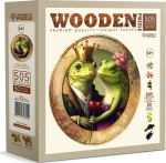WOODEN CITY Dřevěné puzzle Láska a žáby