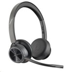 Poly Voyager 4320 (MS Teams) černá / Bezdrátová náhlavní souprava / mikrofon / dvě sluchátka / Bluetooth / USB (77Z00AA)