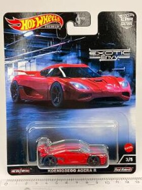 Koenigsegg Agera R - Premium Hot Wheels Exotic Envy 3/5