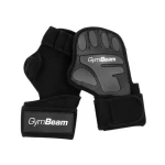 Fitness rukavice Heavy Grip Black - GymBeam (S/M, černá) (104734-1-S/M)