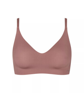 Dámská podprsenka ZERO Microfibre 2.0 Bralette CACAO kakaová 1141 SLOGGI BROWN