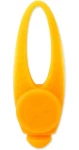 Dog Fantasy Přívěsek LED silikon oranžová 8cm (454-12738)
