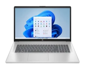 HP 17 stříbrná / Notebook / 17.3" FHD / AMD Ryzen 7 7730U / 16GB DDR4 / 512GB SSD / AMD Radeon / W11H (C2EY6EA)