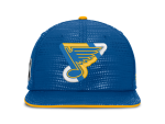 Fanatics Kšiltovka St. Louis Blues NHL Authentic Pro Rink Square Visor Snapback