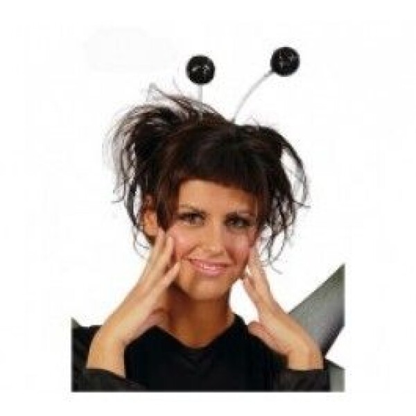 Dreck Čelenka tykadla kuličky černé