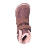 Dívčí zimní barefoot boty PRO-tex Protetika - LORA OLD PINK - 21