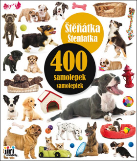 400 samolepek Štěňátka