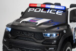 Mamido Elektrické autíčko Dodge Ram Policejní s majáky 4x4 | 12V10Ah