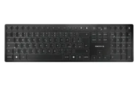 Rozbaleno - Cherry KW 9100 SLIM černá / Klávesnice / CZ+SK layout / 108 kláves / USB-C / rozbaleno (JK-9100CS-2.rozbaleno)