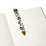 Záložka do knihy gumovatelné pero - hovínko