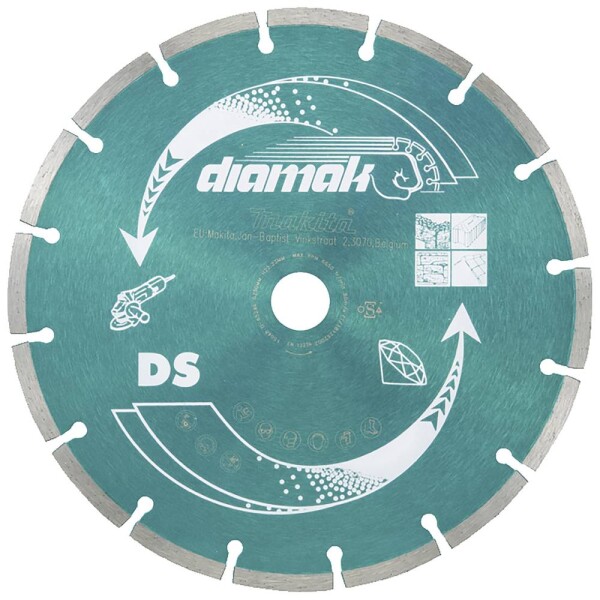 Makita D-61139 DIAMAK diamantový řezný kotouč Průměr 125 mm 1 ks