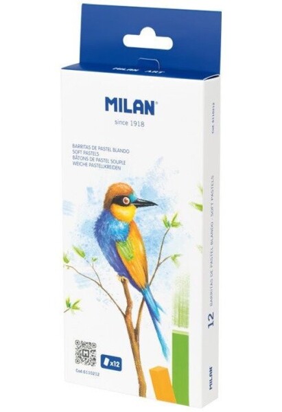 Jemné pastely MILAN Art - sada 12 ks