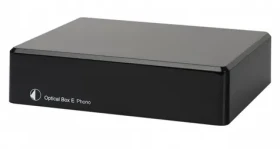 Pro-Ject Optical Box E Phono černá / Gramofonový předzesilovač pro MM přenosky a A/D (9pobepb)