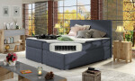 Boxspring Divalo Barva korpusu: Soft 11, Rozměr: 140 x 200 cm