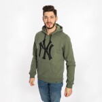 47 Brand Pánská Mikina New York Yankees Imprint 47 BURNSIDE Pullover Hood Velikost: