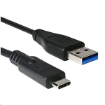 C-TECH USB-C kabel 2 m černá / USB 2.0 A (M) - USB-C (M) (8594125009755)