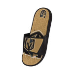 FOCO Pánské pantofle Vegas Golden Knights Colorblock Slipper Velikost: XL = 46-48 EU