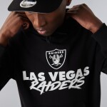 New Era Pánská mikina Las Vegas Raiders NFL Script Hoodie Velikost: S