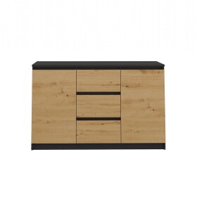 Komoda 2D3S antracit/artisan