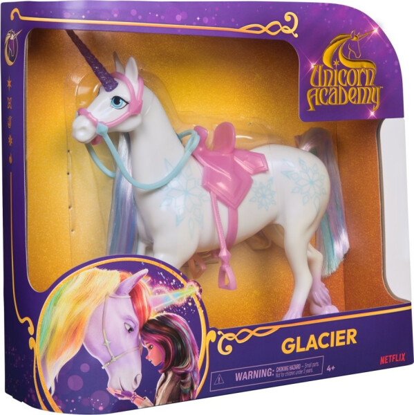 Unicorn academy česací jednorožec 24 cm Glacier - Spin Master Unicorn Academy