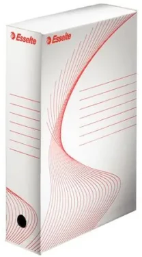 Leitz Esselte Standard bílá / Archivační box / A4 / 80 mm / recyklovaný karton FSC (128080)