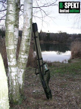 R-Spekt Pouzdro na 2 pruty polstrované khaki Double LUX s kapsou 11´,R-Spekt Pouzdro na 2 pruty polstrované khaki Double LUX s kapsou 11´