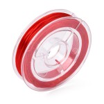 Elastická lycra - různé barvy - ∅ 0,8 mm - 10 m - 1 ks Barva: Světle modrá