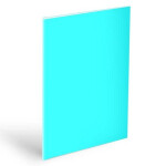 Obal na sešity A5 NEON modrý,180mic
