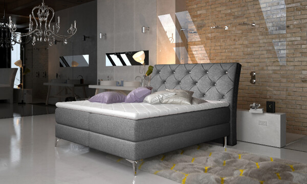 Boxspring Adel Barva korpusu: Sawana 05, Rozměr: 160 x 200 cm