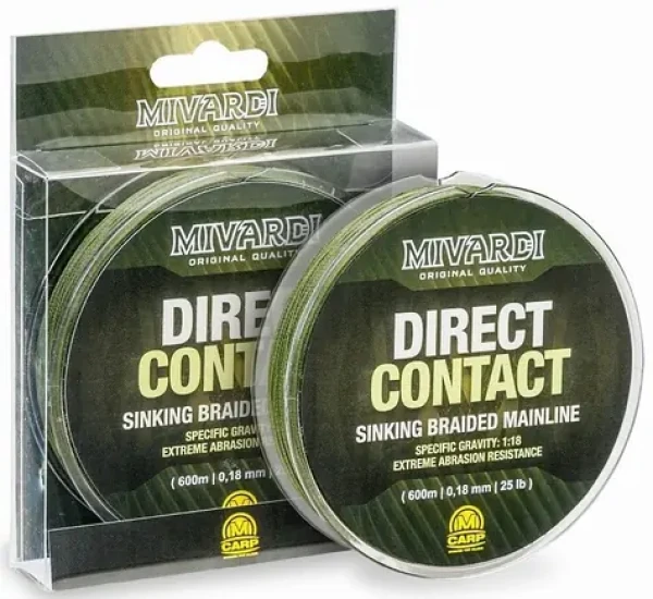 Mivardi Potápivá šňůra DirectContact Sinking 1200m 0,18mm 11,3kg (MIV-BLDCSB12018)