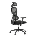Kancelářská židle, houpací mechanismus, černá, KA-K2080 BK