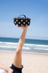 Termobox Reisenthel Coolerbag M pocket Dots white