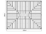 Sojag Messina 10x12 298x363x292 cm antracit