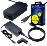 3mk Hardy napájecí adaptér IBM/Lenovo/Huawei/HP/Asus/Acer/Toshiba / Napájecí adaptér / 20V / USB-C / DC 4.0x1.7mm (5903108753807)