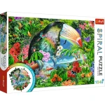 Trefl - Puzzle - Tropická zvířata