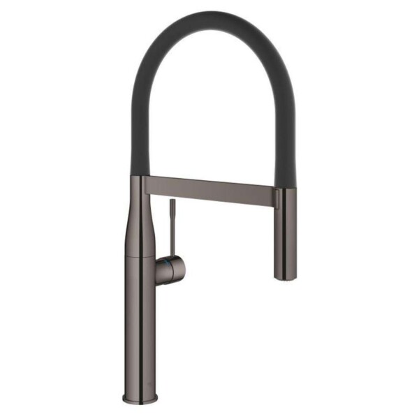 GROHE - Essence Dřezová baterie s flexibilním ramenem s přepínačem, Hard Graphite 30294A00