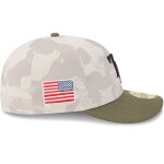 New Era Pánská kšiltovka Tampa Bay Rays MLB 2025 Authentic Armed Forces Pre-Curved 59FIFTY Fitted Velikost: 7 3/8