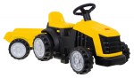 Mamido Dětský elektrický traktor s přívěsem žlutý