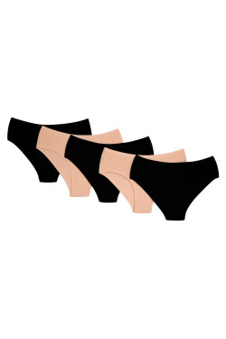 DÁMSKÉ ŠORTKY FRINK 5 PAK 43673 SS25 BLACK-BEIGE L