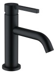 KLUDI - Nova Fonte Umyvadlová baterie s výpustí Push-Open, matná černá 202663915