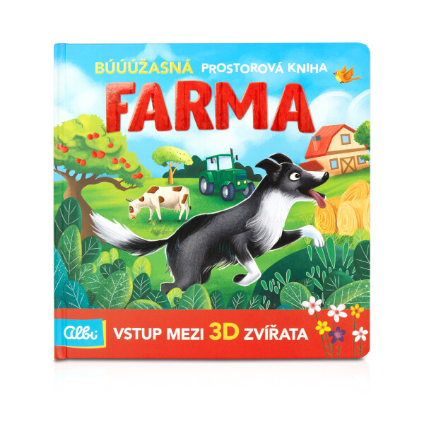 Prostorová 3D kniha - Farma - Albi