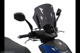 Peugeot Speedfight 4 20-25 Skútr plexi Powerbronze 260 mm - tmavě zelená