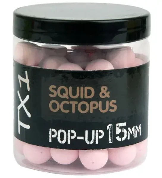 Shimano TX1 Squid Octopus / Pop-up boilies / 80g / 15mm (TX1SOPU1580)